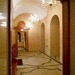 Completed renovation of the vestibule