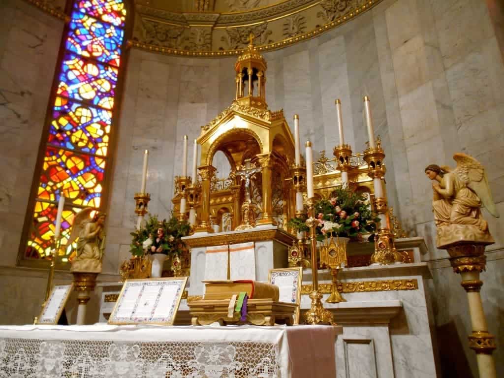 High altar at Saint Stanislaus, Milwaukee
