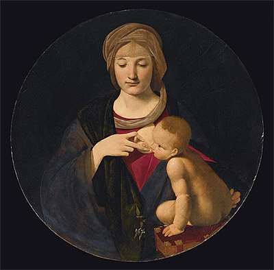 Giovan Boltraffio, Madonna del latte, Milan, circa 1508.