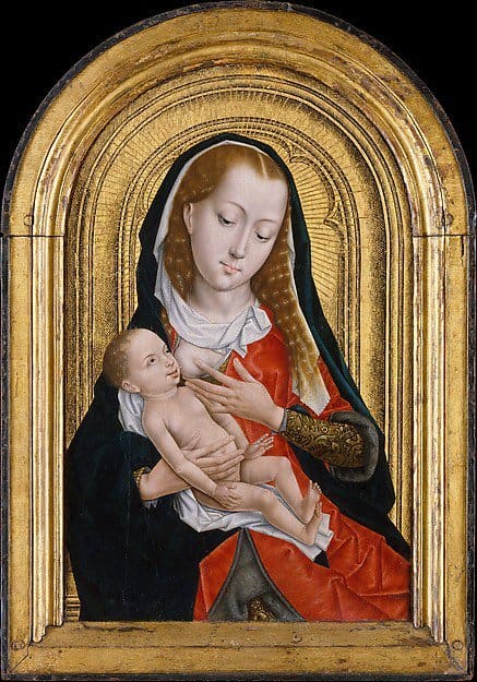 Virgin and Child by the Master of the Saint Ursula Legend, Netherlands, 15th c.