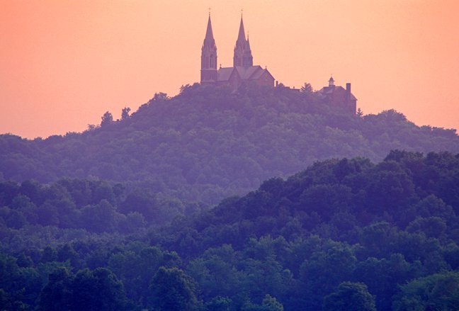 Wisconsin - Holy Hill sunset
