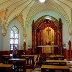 Interior of Adoration Chapel.