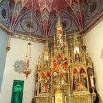 Stunning high altar and reredos.