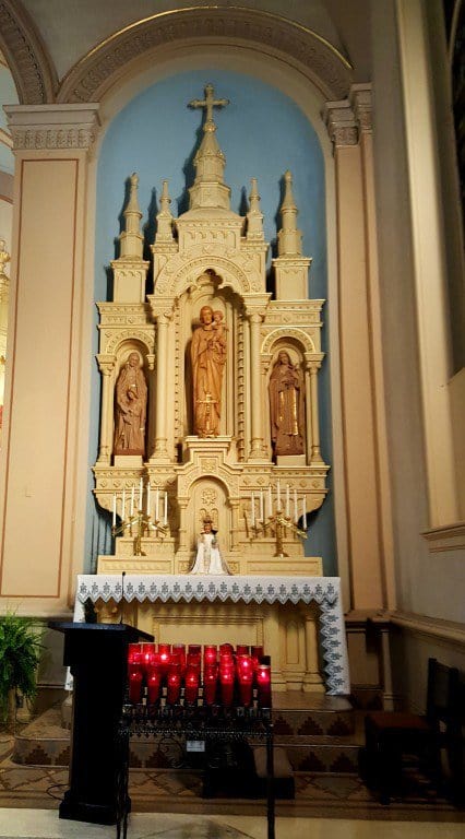 Saint Joseph side altar